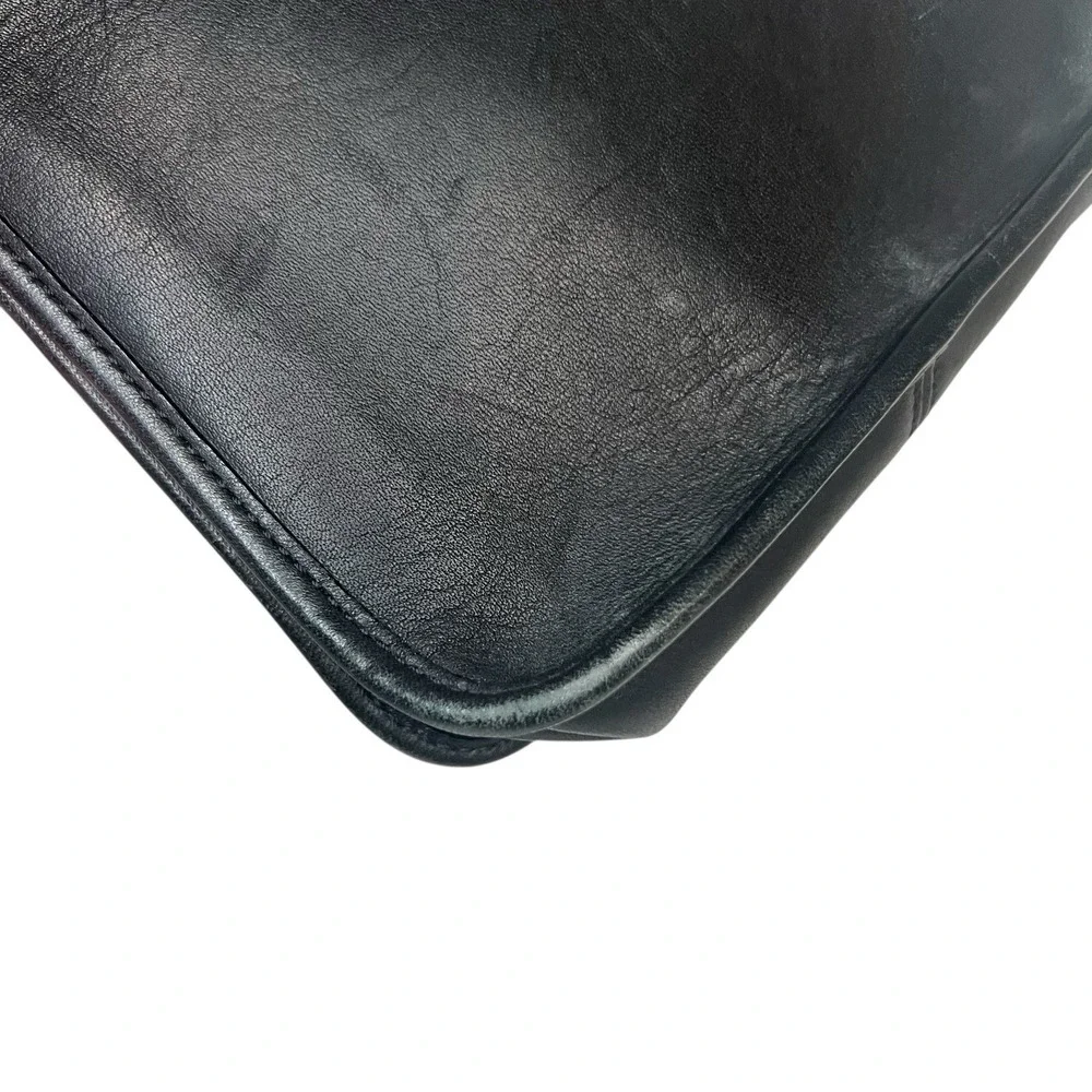 Vintage Coach Janice Legacy Black Leather Mini Crossbody 2003‎ 6610 Adjustable
